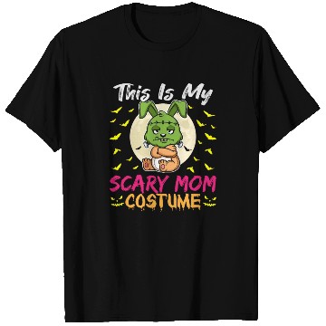 Discover This Is My Scary Mom Costume Funny Halloween T Shirts