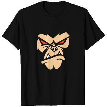 Discover Bad monkey Angry Face - Gorilla Head T Shirts