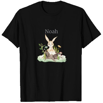Discover Waldtier Reh Hase Hedgehog Flowers Name Noah T Shirts