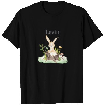 Discover Forest Animal Deer Rabbit Hedgehog Flowers Name T Shirts