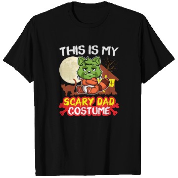 Discover This Is My Scary Dad Costume Funny Halloween T Shirts