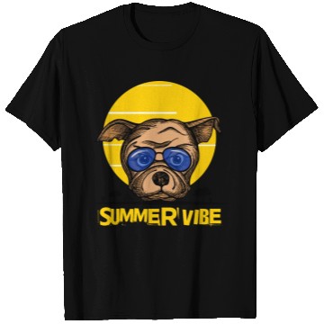 Discover Summer vibes doggy paradise - Dog Lover T Shirts