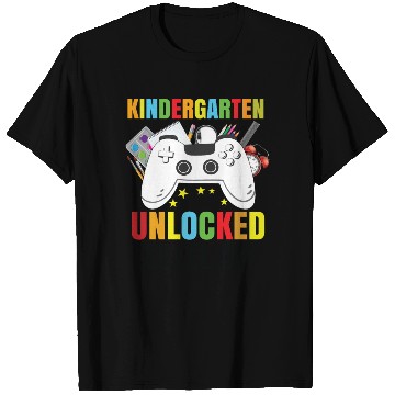 Discover Copy of Kindergarten Unlocked Level Up T Shirts