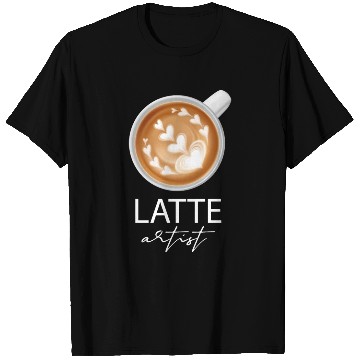 Discover Latte Artist Coffee Lover T Shirts