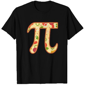Discover Pizza Pi Day Pizza Eater Italian Mathematician T Shirts