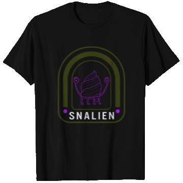 Discover Snail Alien T Shirts, Snalien Funny Weird Science