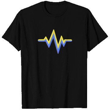 Discover Yellow Blue Heartbeat World Down Syndrome T Shirts