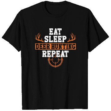 Discover Buck Deer Hunting Hunter Eat Sleep T Shirts