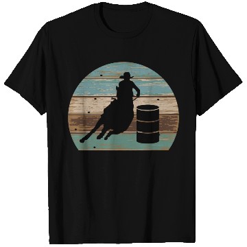 Discover Barrel Racing Retro Style T Shirts