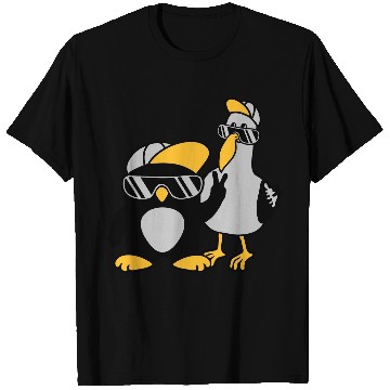 Discover Seagull penguin 2 friends T Shirts