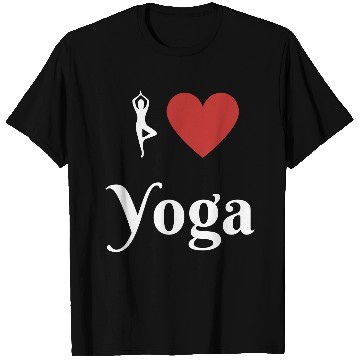 Discover I heart Yoga, Yoga Love T Shirts