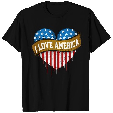 Discover I Love America T Shirts