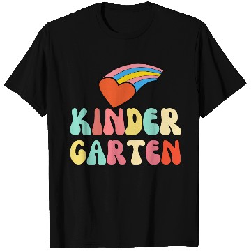 Discover Groovy Hello Kindergarten Vibes Retro T Shirts
