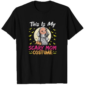 Discover This Is My Scary Mom Costume Funny Halloween T Shirts