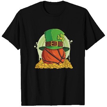 Discover Kids Basketball St Patricks Day T Shirts