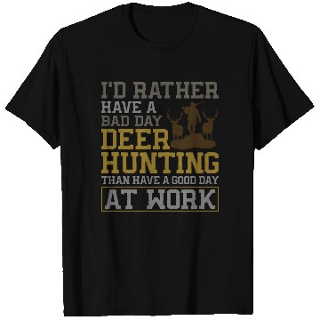 Discover Buck Deer Hunting Hunter I'd T Shirts