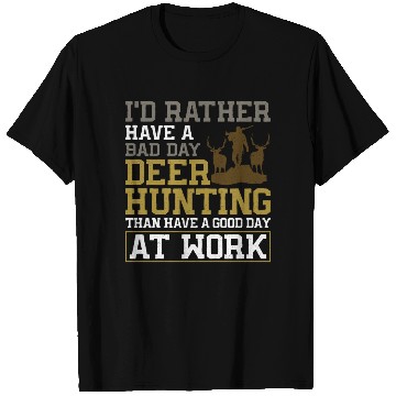 Discover Buck Deer Hunting Hunter I'd T Shirts