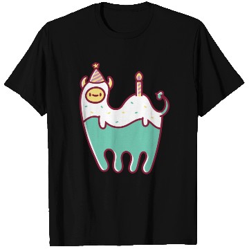 Discover Green Llama Monster Party T Shirts