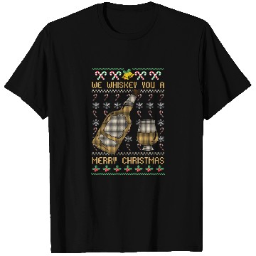 Discover We Whiskey You A Merry Christmas T Shirts