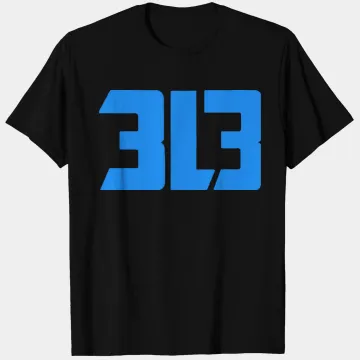 Discover detroit lions 313 T Shirts