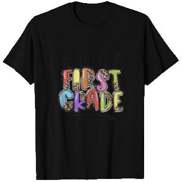Discover Hello First Grade Back to School Student Teacher T Shirts