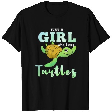 Discover Just A Girl Who Loves Turtles For Turtle Lover New T Shirts