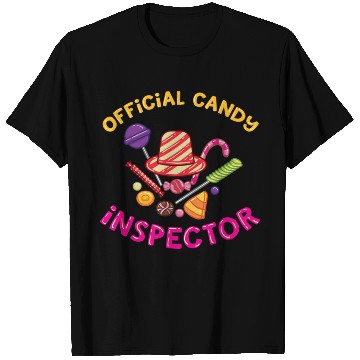Discover Offical Candy Inspector For Halloween T Shirts
