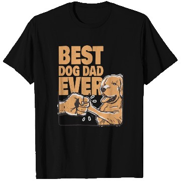 Discover Best Dog Dad Ever Golden Redriever Dog Lover T Shirts