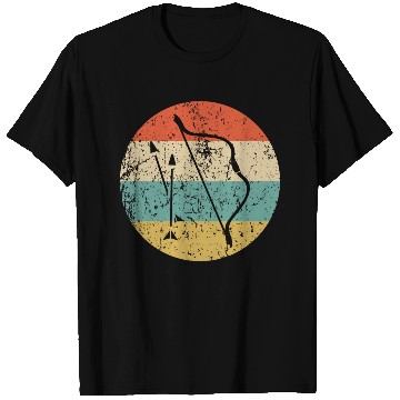 Discover Bow and Arrow Icon Retro Archery T Shirts