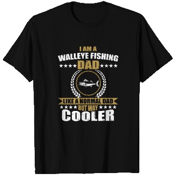 Discover Walleye Fishing Dad For Men T Shirts