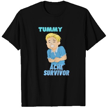 Discover Tummy Ache Survivor Funny Back To School T Shirts