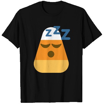 Discover Sleeping Candy Corn Halloween Costume T Shirts