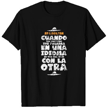Discover Funny Spanish Teacher Gift Spanish Language Teache T Shirts