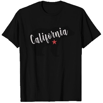 Discover California Bear Flag T Shirts