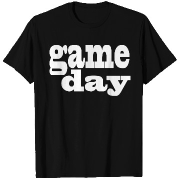 Discover Game Day - white letters T Shirts