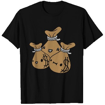 Discover money bags friends team T Shirts