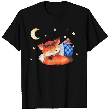 Discover Little Sleeping Fox T Shirts
