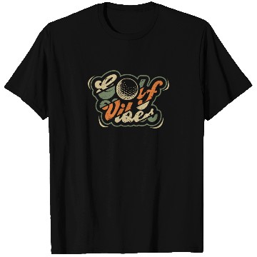 Discover Golf Golfer Present Golf Player Golf Club Ball T Shirts