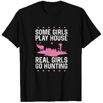 Discover Buck Deer Hunting Hunter Girl Some T Shirts