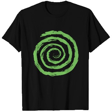 Discover Geometric Shapes. Circle Spiral Shape T Shirts