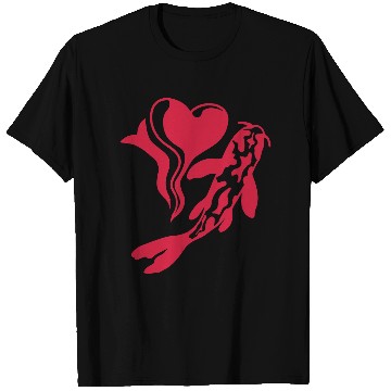 Discover koi fish I Love T Shirts