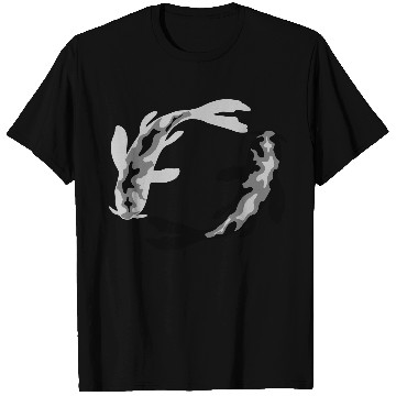 Discover circle design 2 koi T Shirts