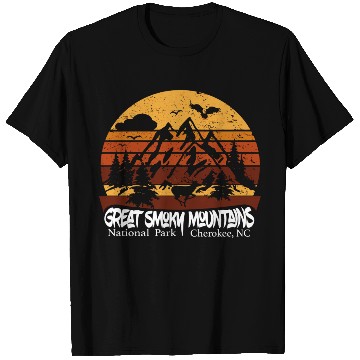 Discover Great Smoky Mountains Cherokee Nc Vintage Souvenir T Shirts