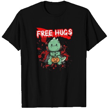 Discover Free Hugs Halloween Sarcasm Scary Creepy Costume T Shirts
