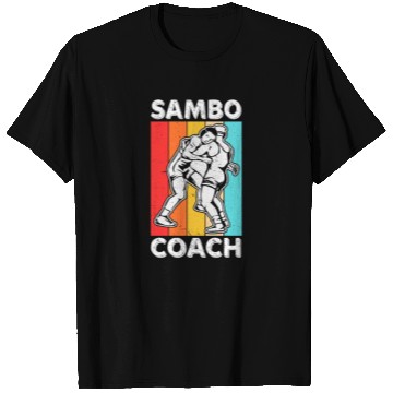 Discover Sambo Coach Training Fighter Martial Arts T Shirts