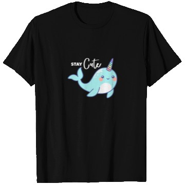 Discover Stay Cute, Narwhal T Shirts