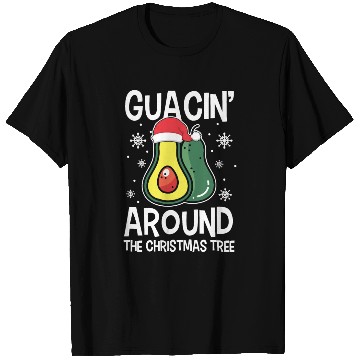 Discover Christmas Guacin Around The Tree Avocado Xmas T Shirts