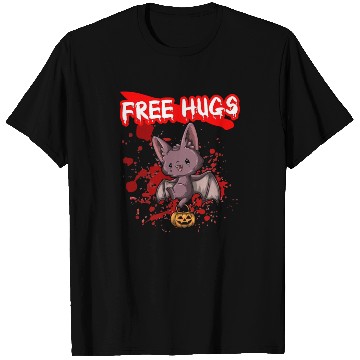 Discover Free Hugs Halloween Sarcasm Scary Creepy Costume T Shirts