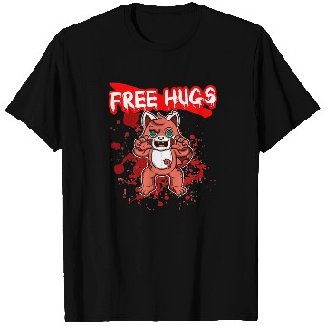 Discover Free Hugs Halloween Sarcasm Scary Creepy Costume T Shirts