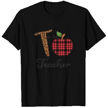Discover Leopard T is For Teacher T Shirts